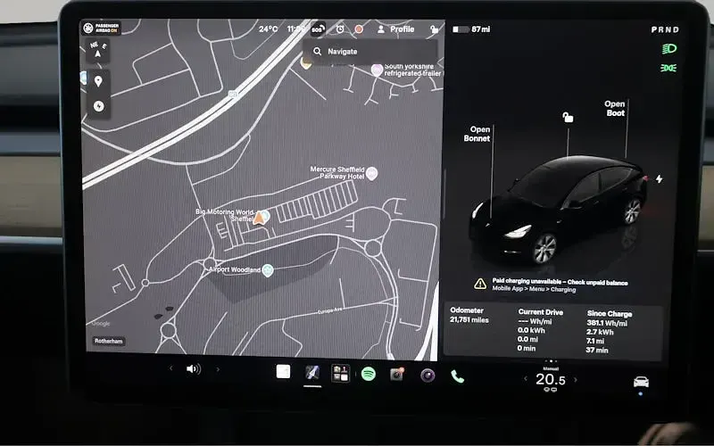 Used Tesla Model Y Standard Range 219 kW (299 HP) 2023 Black SUV