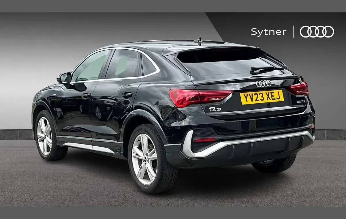 Used Audi Q3 S-Line 150 HP (110 kW) 2023 Black SUV