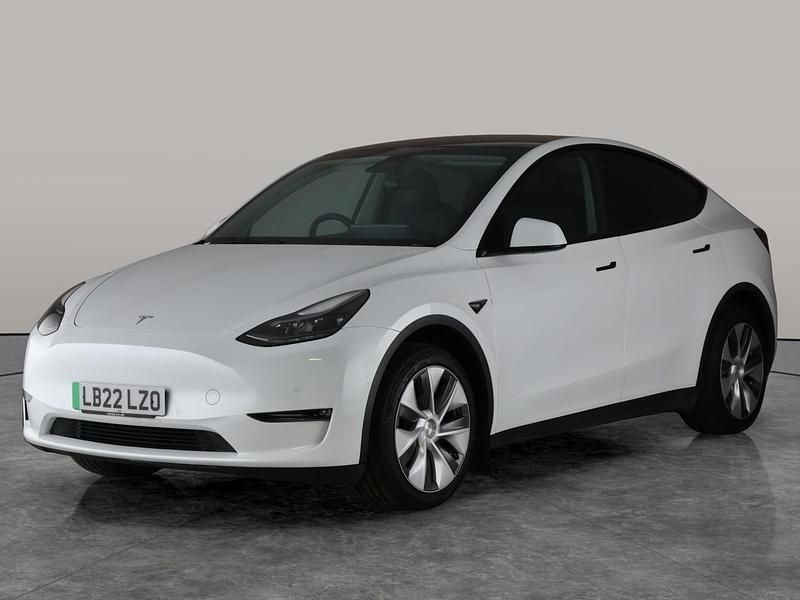 White Used 2022 Tesla Model Y Long Range AWD SUV | £21,562 (Fair price) - Image 1/2