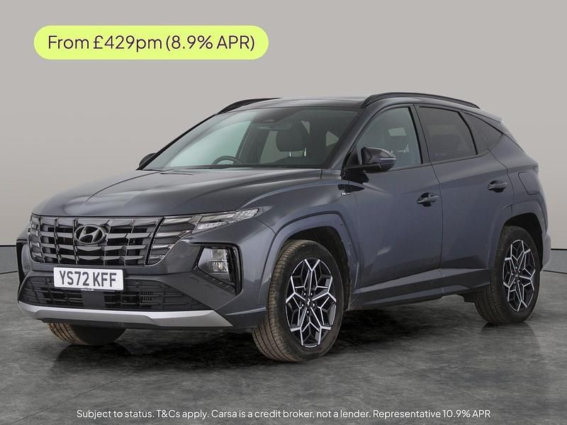Grey Used 2022 Hyundai Tucson N Line SUV | £21,568 (Fair price) - Image 1/2