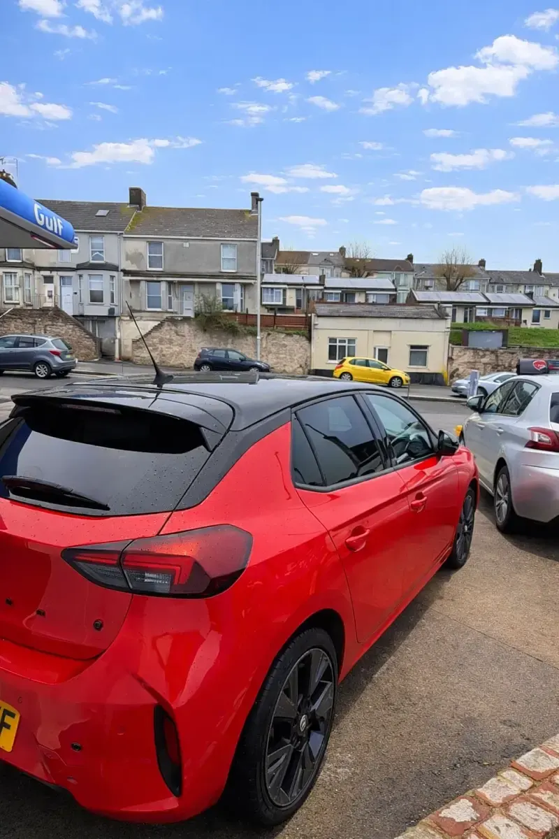 Used Vauxhall Corsa-e Edition 100 kW (136 HP) 2022 Red Hatchback