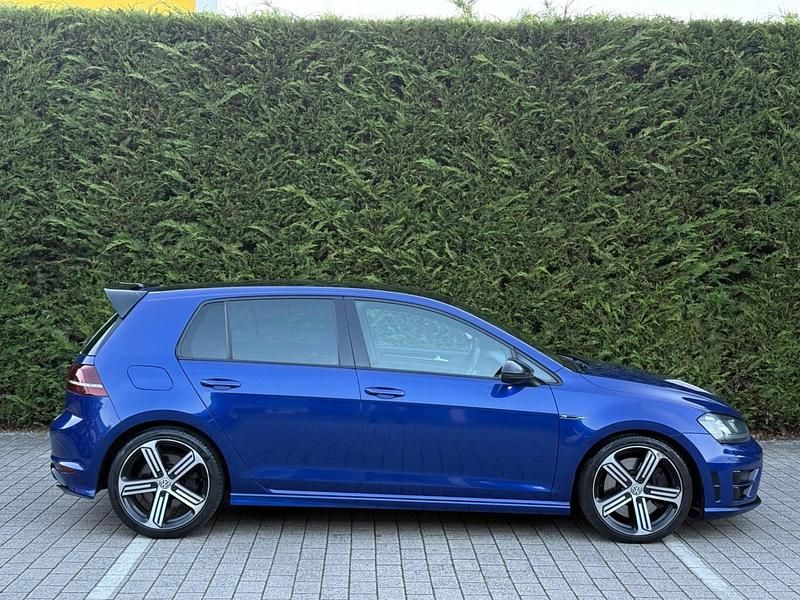 Used VW Golf VII R 2015 Blue Hatchback