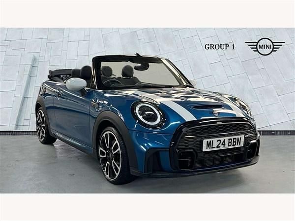 Blue Used 2024 Mini Cooper S Cabriolet Comfort Cabriolet | £24,450 (Fair price) - Image 1/4