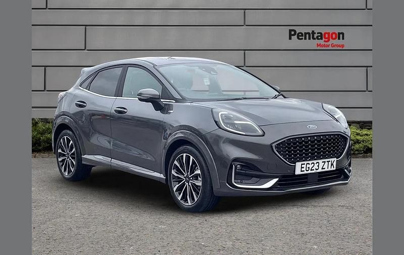 Grey Used 2023 Ford Puma Gen-E ST-Line SUV | £17,995 (A bit pricey) - Image 1/4