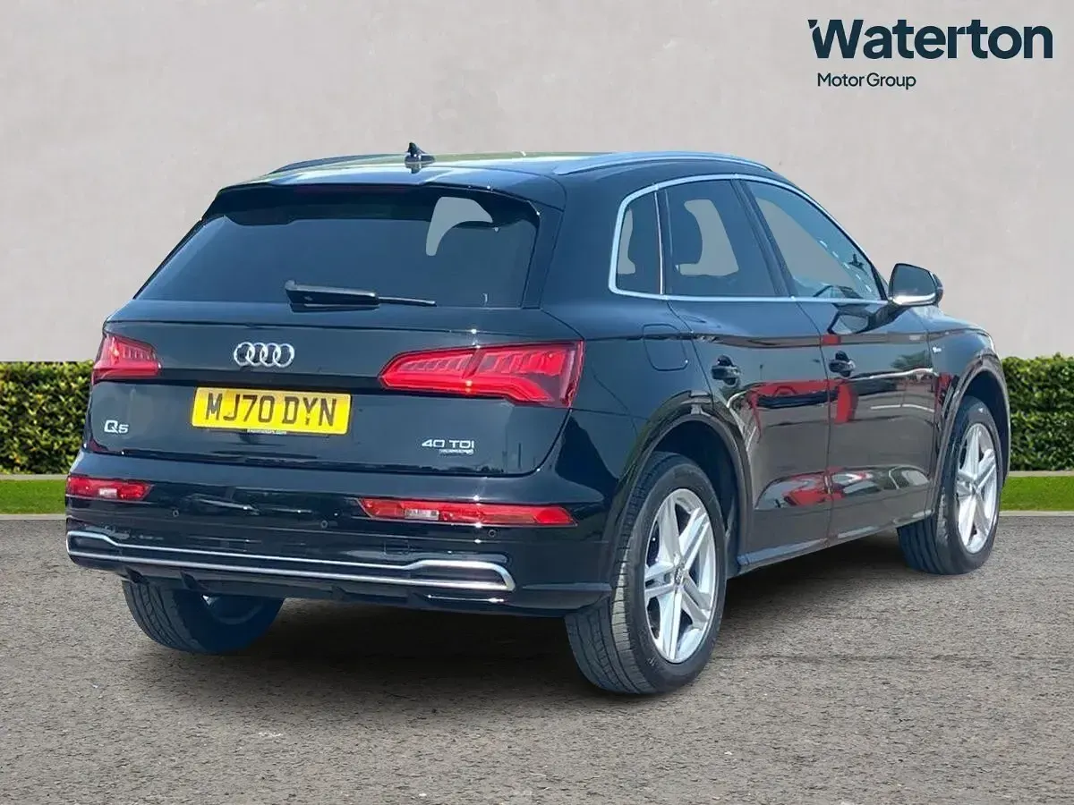 Used Audi Q5 S-Line 190 HP (139 kW) 2020 Black SUV