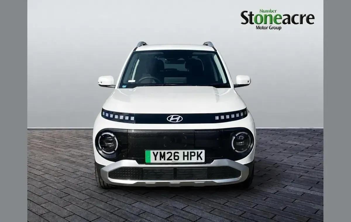New Hyundai Inster 85 kW (116 HP) 2026 White Hatchback