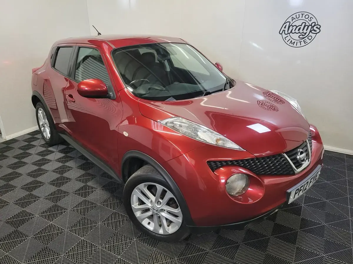 Used Nissan Juke Acenta Premium 110 HP (80 kW) 2012 Red SUV