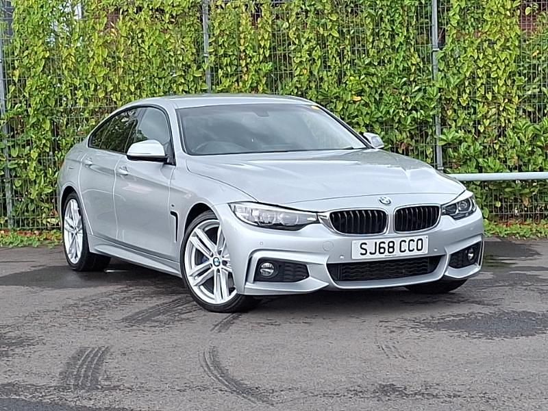 Silver Used 2018 BMW 420 M Sport Hatchback | £16,798 (Fair price) - Image 1/4