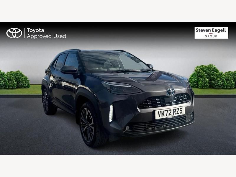 Grey Used 2022 Toyota Yaris Hybrid Hatchback | £24,236 - Image 1/3