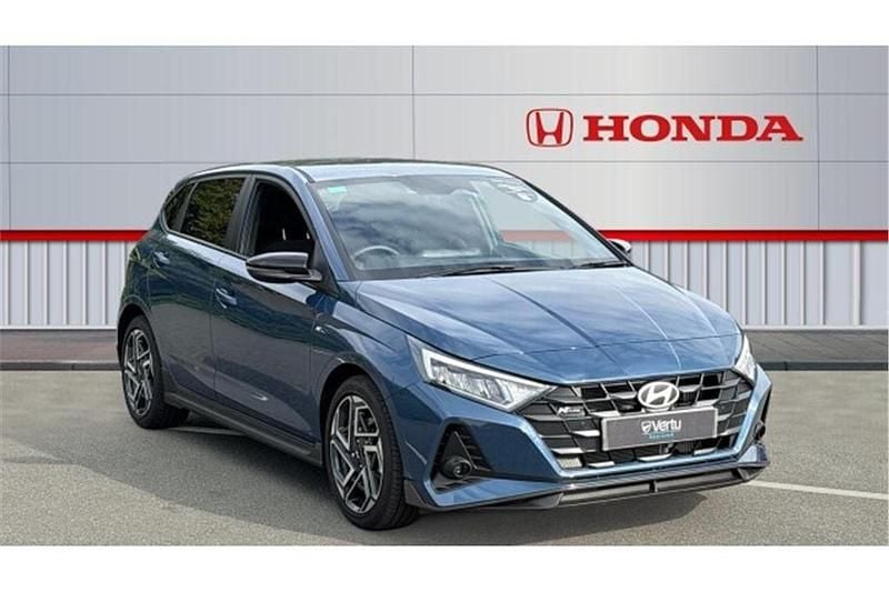 Blue New 2025 Hyundai i20 N Line Hatchback | £19,789 (Fair price) - Image 1/4