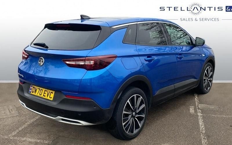 Used Vauxhall Grandland X Elite 131 HP (96 kW) 2021 Blue SUV