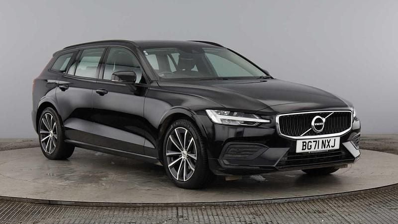 Black Used 2021 Volvo V60 Momentum Estate | £20,991 (Super price) - Image 1/4