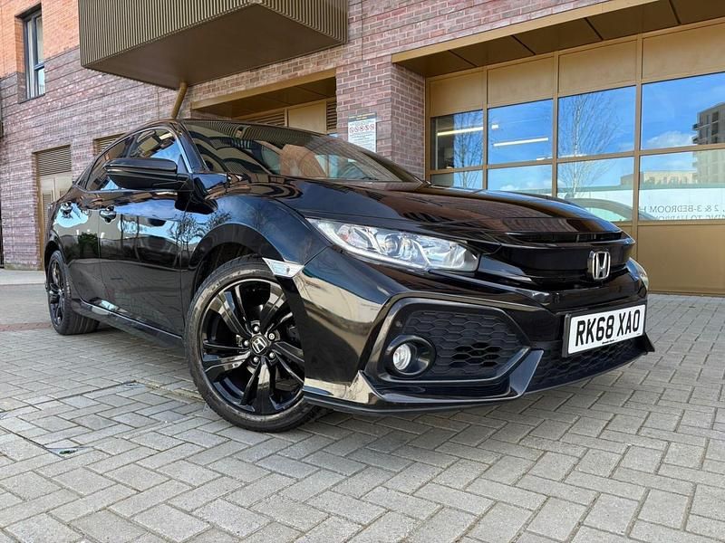 Used Honda Civic SR 2018 Black Hatchback