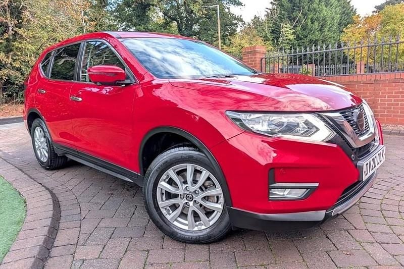 Flame red Used 2020 Nissan X-Trail Acenta Premium SUV | £9,475 (Super price) - Image 1/1