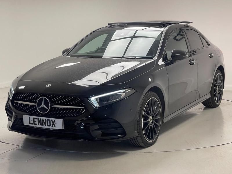 Used Mercedes A250 AMG Line Premium Plus 218 HP (160 kW) 2022 Black Sedan
