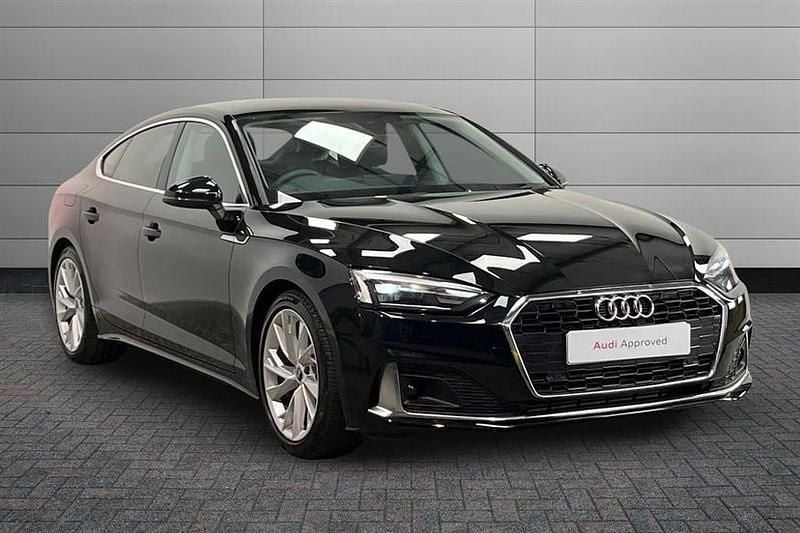 Used Audi A5 Sport 150 HP (110 kW) 2023 Mythos black Coupe