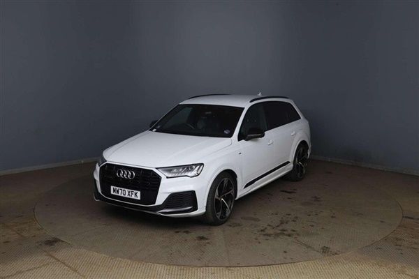 White Used 2021 Audi Q7 Black Edition SUV | £47,760 (Expensive) - Image 1/1