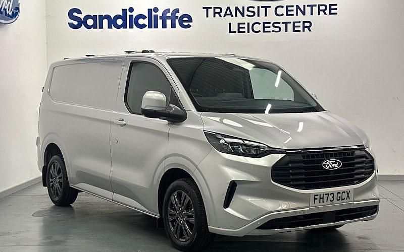 Silver Used 2023 Ford Transit Custom Limited Van | £33,000 (Expensive) - Image 1/4
