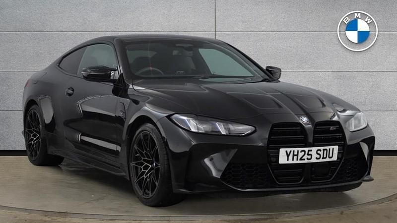 Black Used 2025 BMW M4 Competition Edition Coupe | £68,950 (A bit pricey) - Image 1/4