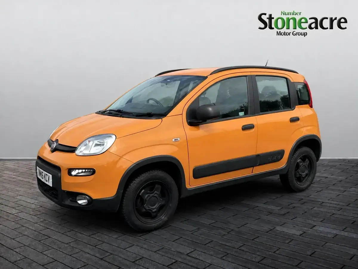 Used Fiat Panda 4x4 Wild 2021 Orange Hatchback