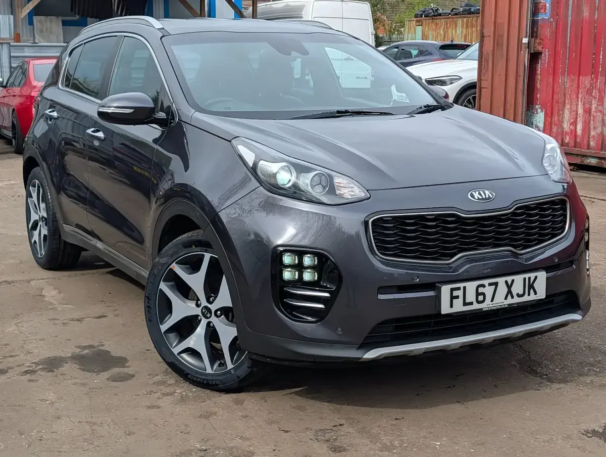 Used Kia Sportage GT-Line 115 HP (84 kW) 2017 Silver SUV