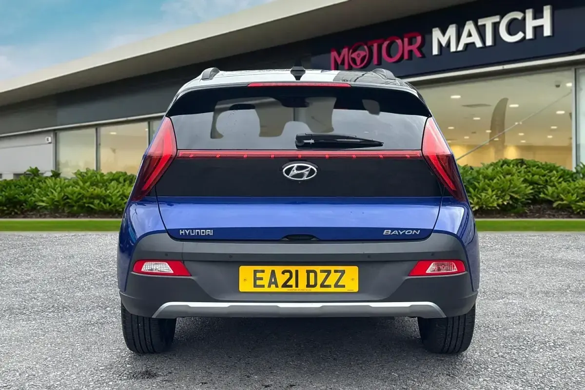 Used Hyundai Bayon Ultimate 100 HP (73 kW) 2021 Blue SUV