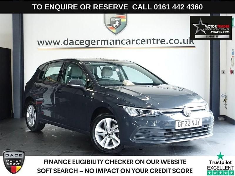 Grey Used 2022 VW Golf VIII S Hatchback | £12,489 (Fair price) - Image 1/4