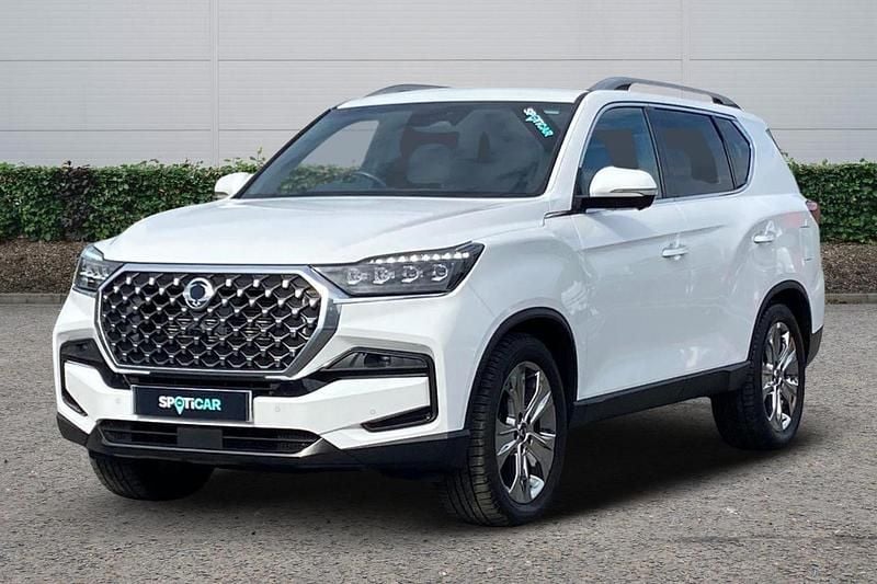 White Used 2023 Ssangyong (KGM) Rexton SUV | £30,777 - Image 1/4
