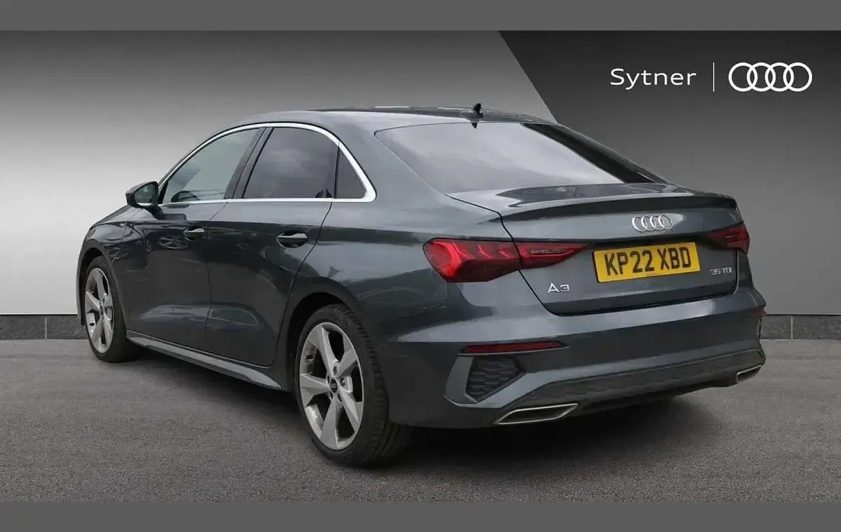 Used Audi A3 S-Line 150 HP (110 kW) 2022 Grey Sedan