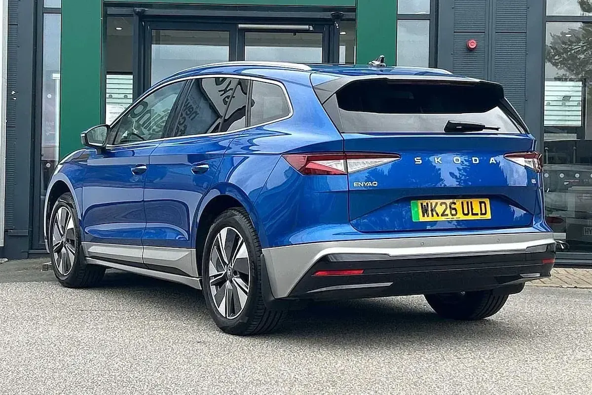 Used Skoda Enyaq iV 154 kW (210 HP) 2026 Race blue metallic SUV