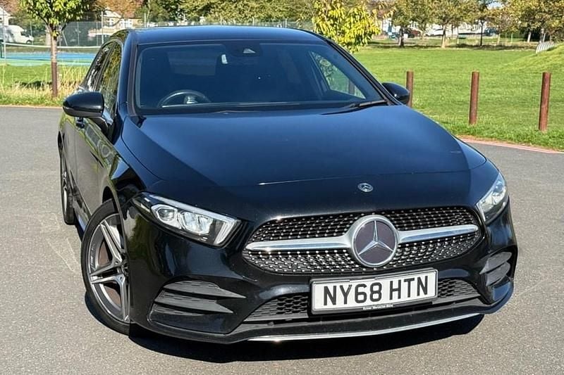 Black Used 2019 Mercedes A200 AMG line Hatchback | £12,495 (Good price) - Image 1/1