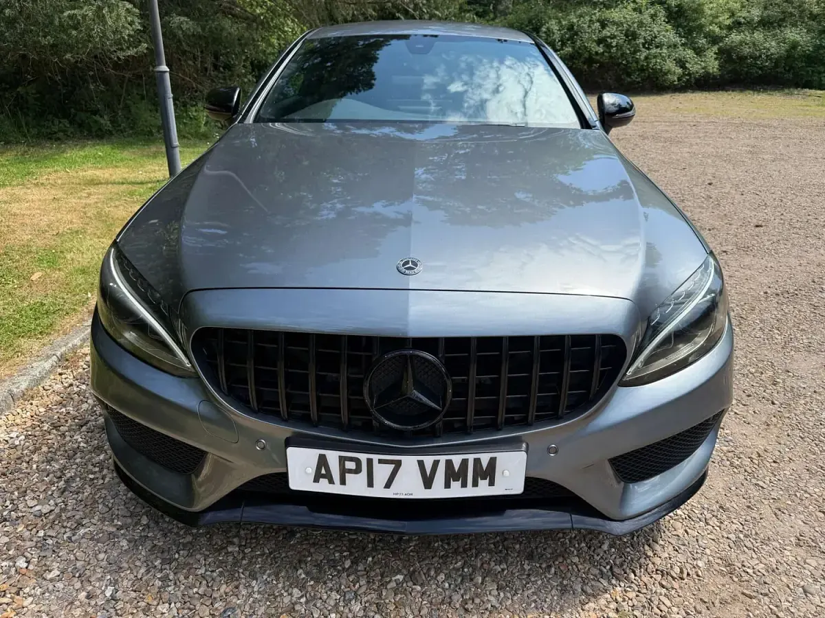 Used Mercedes C200 AMG line 2017 Grey Coupe