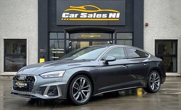 Used Audi A5 S-Line 161 HP (118 kW) 2022 Grey Coupe