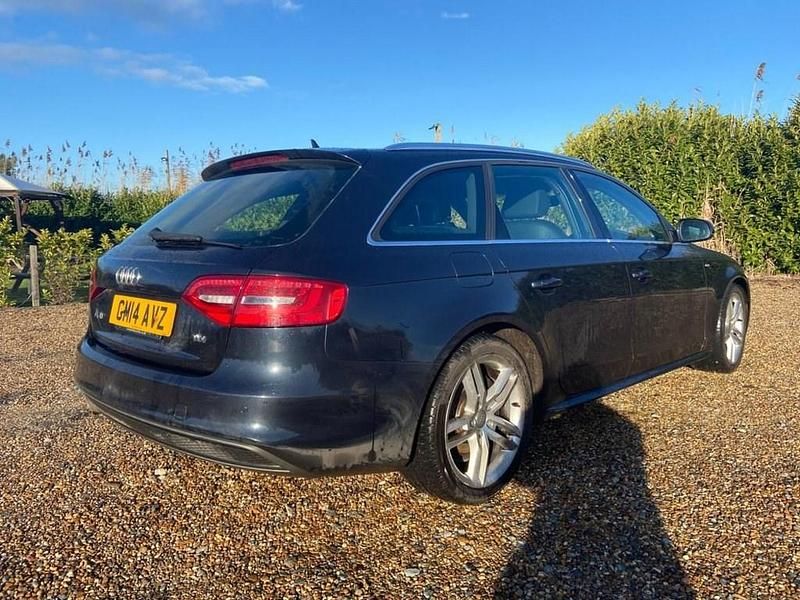 Used Audi A4 S-Line 2014 Blue Estate