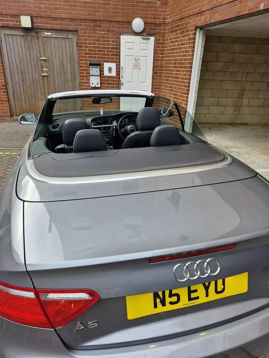 Used Audi A5 Cabriolet Young 211 HP (155 kW) 2010 Grey Cabriolet
