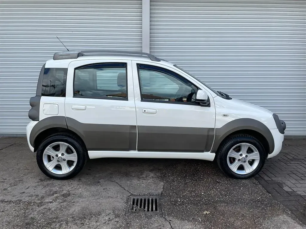 Used Fiat Panda 4x4 Cross 2010 White Hatchback