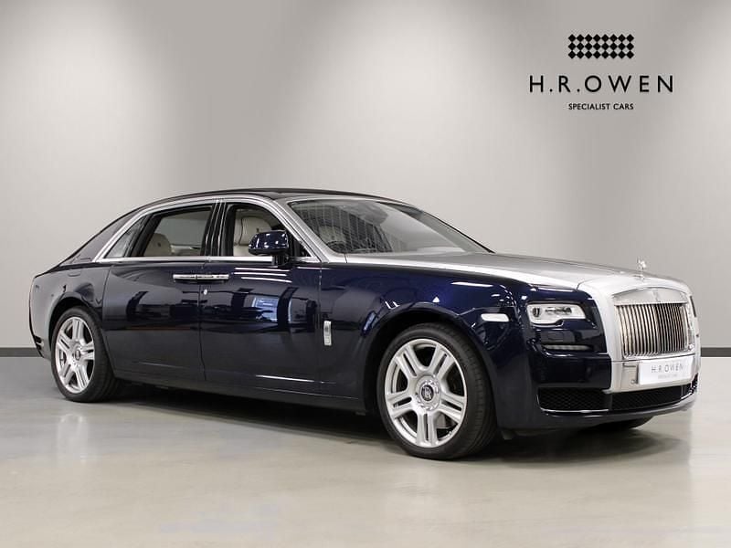 Midnight sapphire Used 2015 Rolls Royce Ghost Sedan | £107,950 (Expensive) - Image 1/4