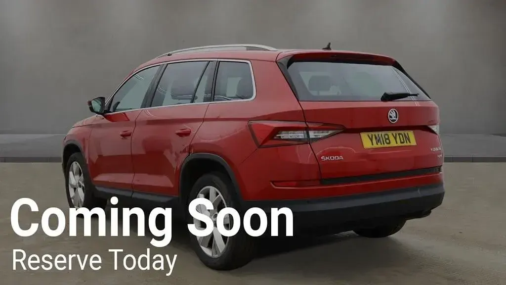Used Skoda Kodiaq 150 HP (110 kW) 2018 Red SUV