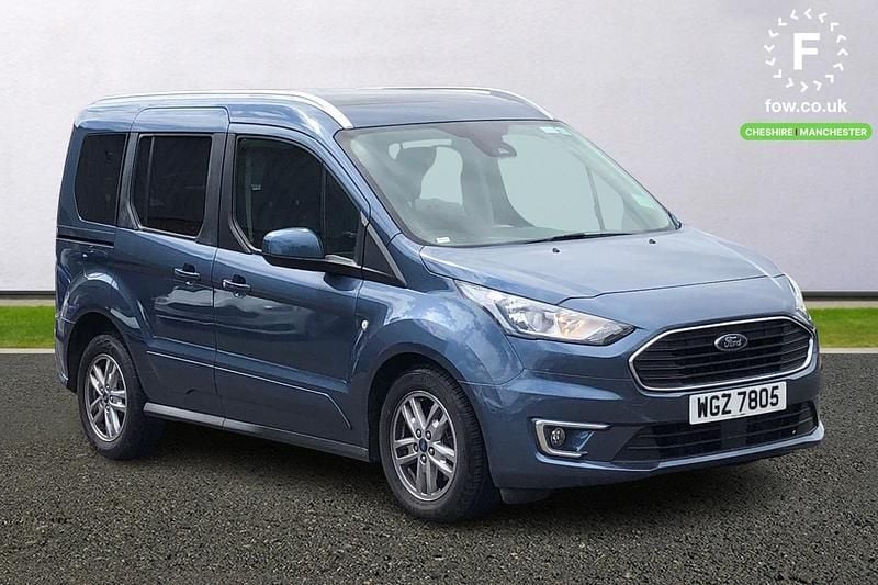 Blue Used 2021 Ford Tourneo Connect Titanium MPV | £15,399 (Fair price) - Image 1/3