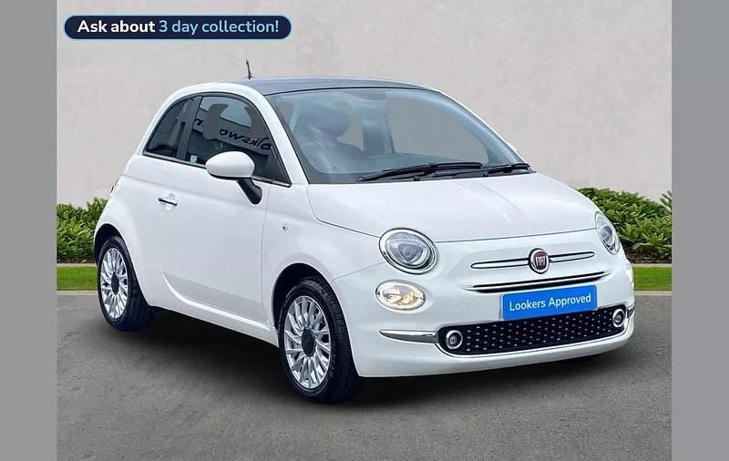 White Used 2024 Fiat 500 Hatchback | £13,899 (Expensive) - Image 1/4