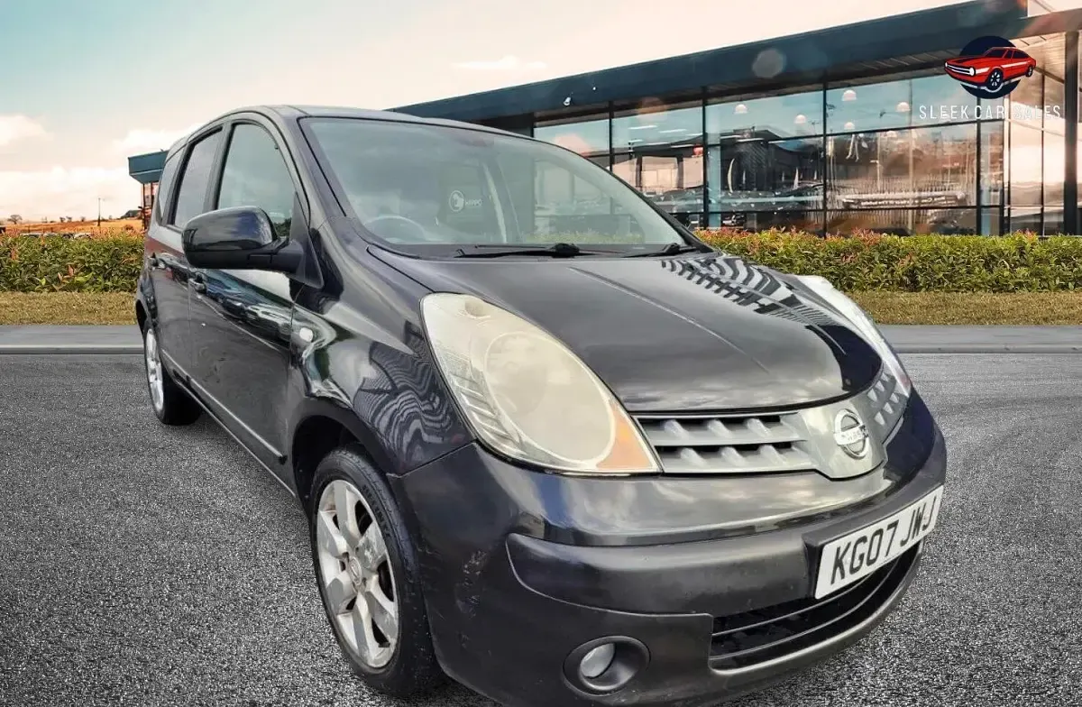 Used Nissan Note 110 HP (80 kW) 2007 Black Hatchback