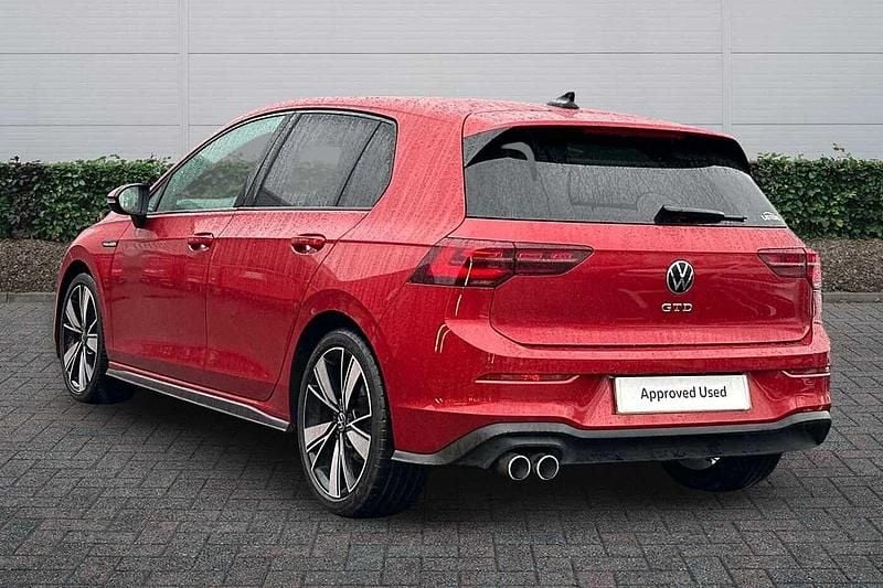 Used VW Golf VII GTD 2021 Red Hatchback