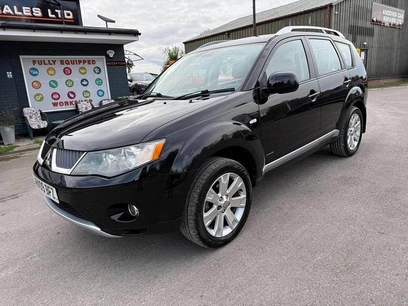 Black Used 2009 Mitsubishi Outlander Elegance SUV | £2,250 (Fair price) - Image 1/4