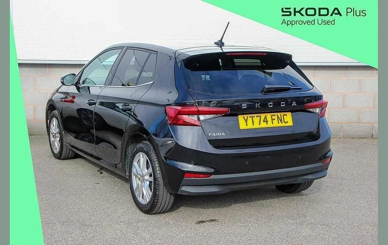 Used Skoda Fabia SE L 113 HP (83 kW) 2024 Black magic pearl effect Hatchback