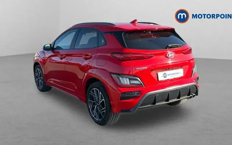 Gebraucht Hyundai Kona N Line 120 PS (88 kW) 2022 Rot SUV