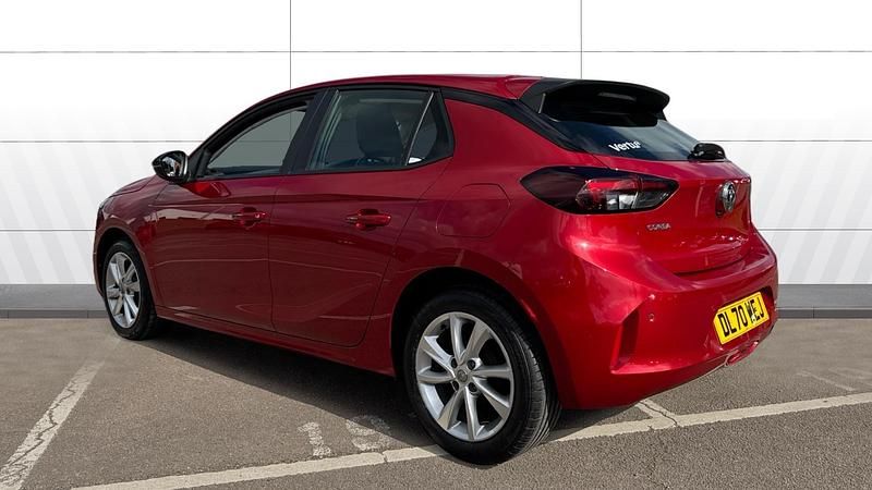 Used Vauxhall Corsa 75 HP (55 kW) 2020 Red Hatchback