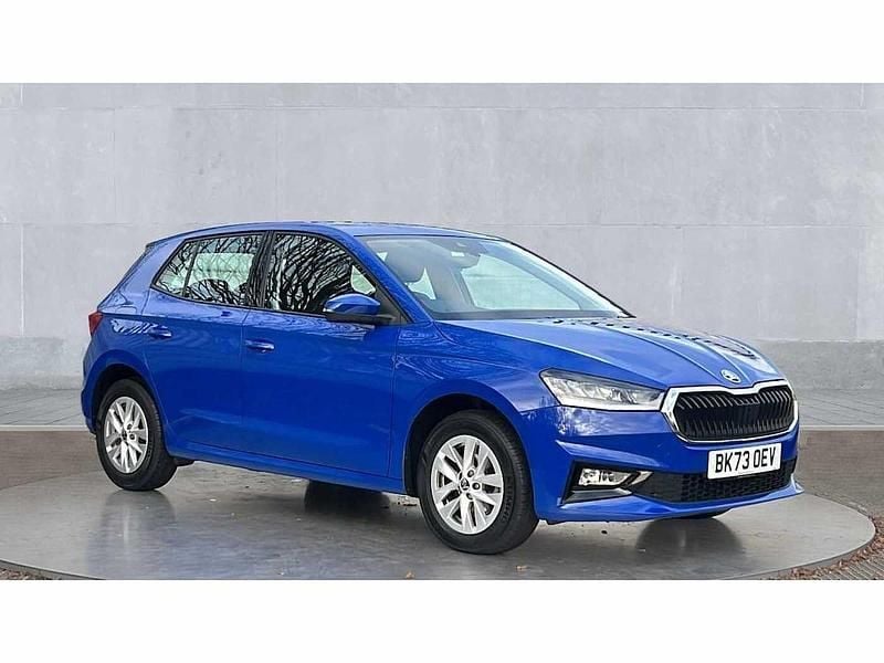 Blue Used 2023 Skoda Fabia Comfort Hatchback | £14,700 (Good price) - Image 1/4