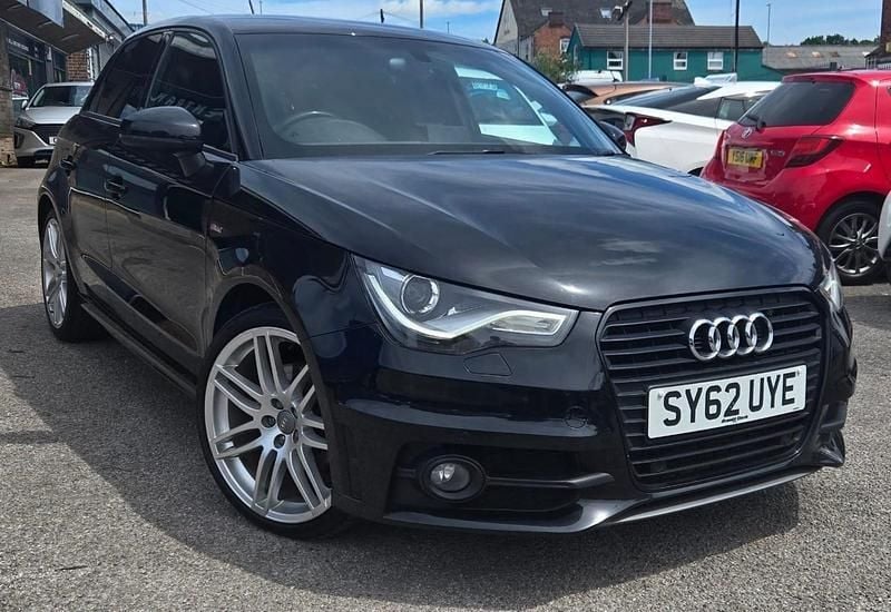 Black Used 2012 Audi A1 Sportback S-Line Hatchback | £8,295 (Fair price) - Image 1/4