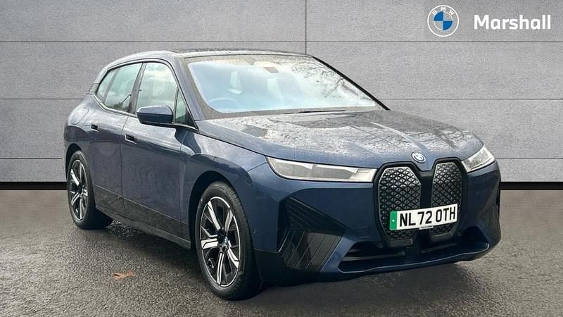 Blue Used 2022 BMW iX M Sport SUV | £34,458 (Fair price) - Image 1/4