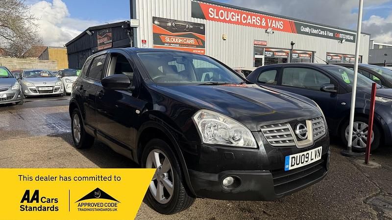 Black Used 2009 Nissan Qashqai Tekna SUV | £1,295 (Good price) - Image 1/4